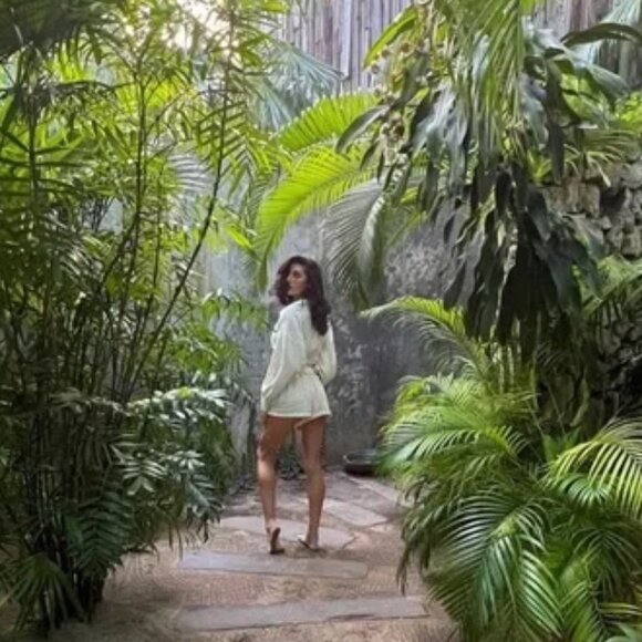 Free People Stay Cool Quilted Top Shorts Set Frenchnilla White Size Medium - Picture 3 of 12